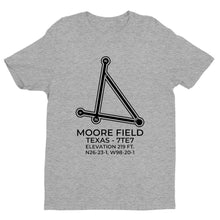 Load image into Gallery viewer, MOORE FIELD (7TE7) near MISSION; TEXAS (TX) T-Shirt