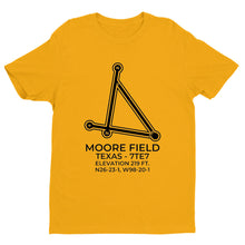 Load image into Gallery viewer, MOORE FIELD (7TE7) near MISSION; TEXAS (TX) T-Shirt