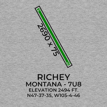 Load image into Gallery viewer, 7u8 richey mt t shirt, Gray