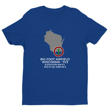 Load image into Gallery viewer, BIG FOOT AIRFIELD near WALWORTH; WISCONSIN (7V3) T-Shirt