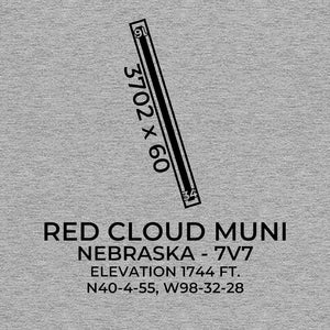 7v7 red cloud ne t shirt, Gray