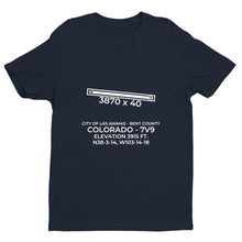 Load image into Gallery viewer, 7v9 las animas co t shirt, Navy