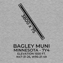 Load image into Gallery viewer, 7y4 bagley mn t shirt, Gray