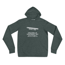 Load image into Gallery viewer, 84C facility map in NORTH CAPE; WISCONSIN Hoodie