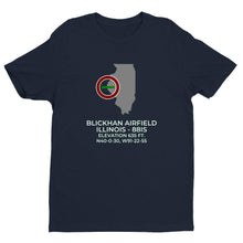 Load image into Gallery viewer, BLICKHAN AIRFIELD (88IS) near QUINCY; ILLINOIS (IL) T-Shirt