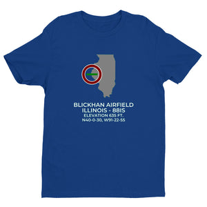 BLICKHAN AIRFIELD (88IS) near QUINCY; ILLINOIS (IL) T-Shirt