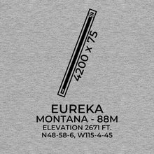 Load image into Gallery viewer, 88M facility map in EUREKA; MONTANA