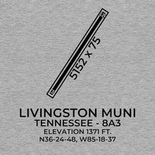 Load image into Gallery viewer, 8a3 livingston tn t shirt, Gray