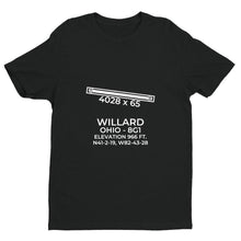 Load image into Gallery viewer, 8g1 willard oh t shirt, Black