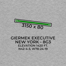 Load image into Gallery viewer, 8g3 olean ny t shirt, Gray