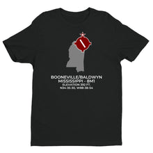 Load image into Gallery viewer, BOONEVILLE/BALDWYN; MISSISSIPPI (8M1) T-Shirt