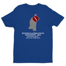 Load image into Gallery viewer, BOONEVILLE/BALDWYN; MISSISSIPPI (8M1) T-Shirt