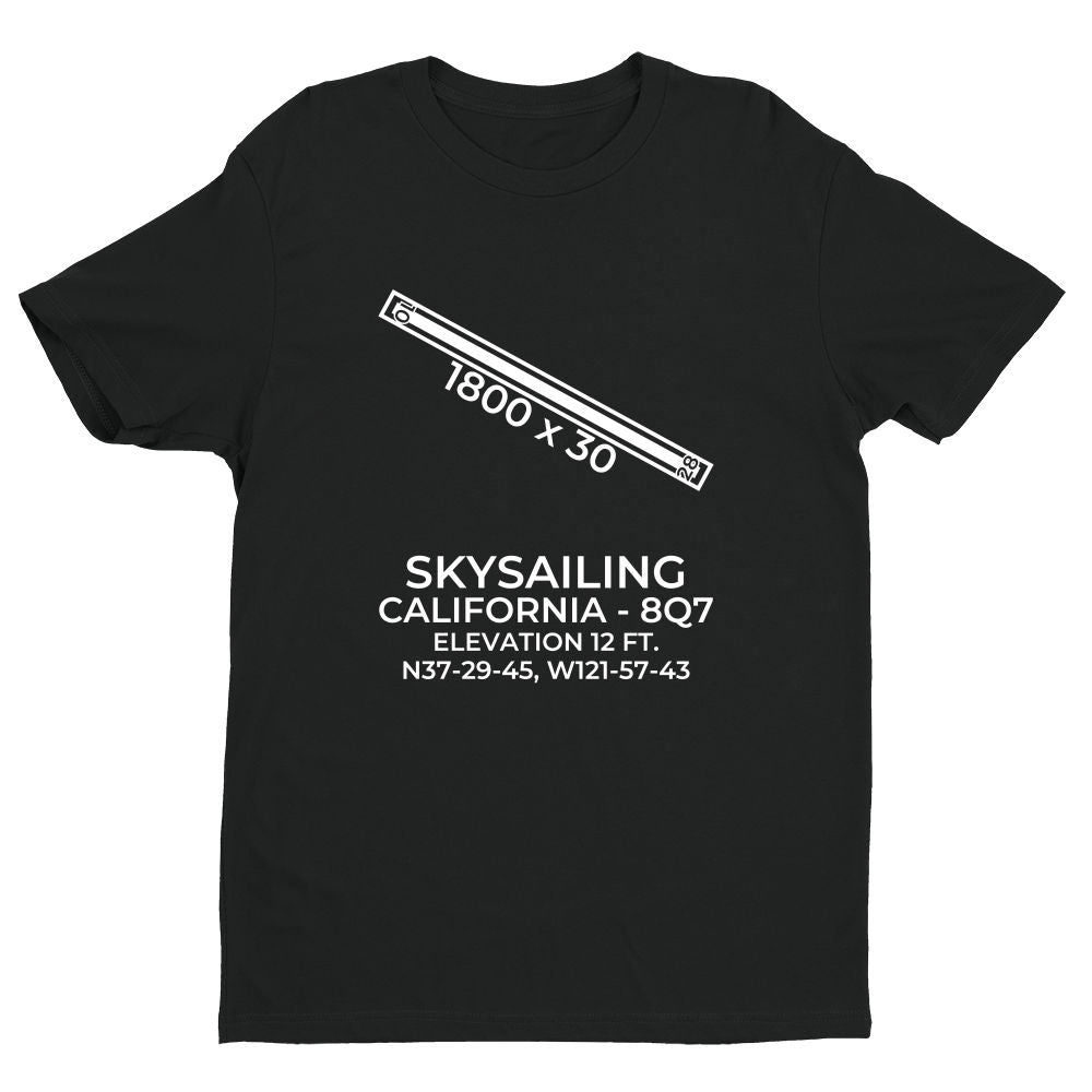 SKYSAILING (8Q7) in FREMONT; CALIFORNIA (CA) c.1968 T-Shirt