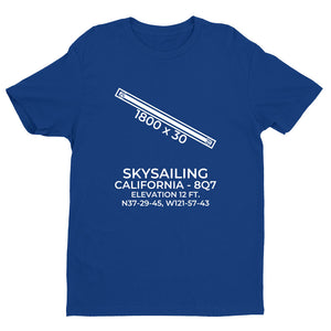 SKYSAILING (8Q7) in FREMONT; CALIFORNIA (CA) c.1968 T-Shirt
