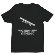 Load image into Gallery viewer, 8u1 sand springs mt t shirt, Black