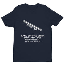 Load image into Gallery viewer, 8u1 sand springs mt t shirt, Navy