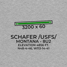 Load image into Gallery viewer, 8u2 schafer mt t shirt, Gray