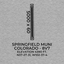 Load image into Gallery viewer, 8v7 springfield co t shirt, Gray