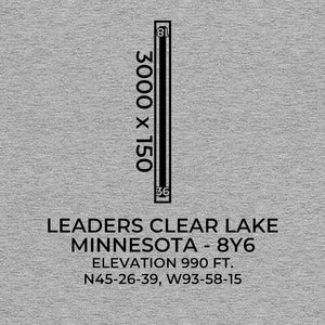 8y6 clear lake mn t shirt, Gray