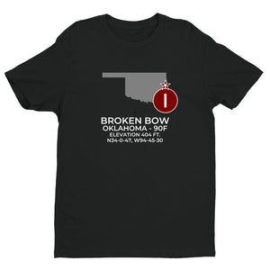 BROKEN BOW; OKLAHOMA (90F) T-Shirt