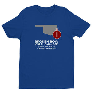 BROKEN BOW; OKLAHOMA (90F) T-Shirt