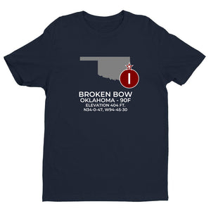 BROKEN BOW; OKLAHOMA (90F) T-Shirt