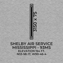 Load image into Gallery viewer, 93MS facility map in SHELBY; MISSISSIPPI
