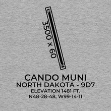 Load image into Gallery viewer, 9d7 cando nd t shirt, Gray