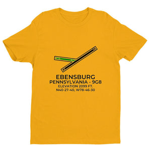 9g8 ebensburg pa t shirt, Yellow