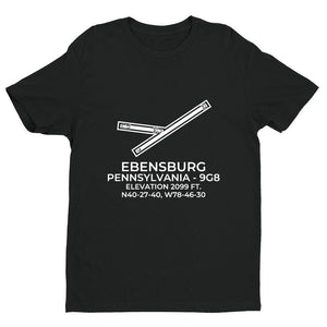 9g8 ebensburg pa t shirt, Black