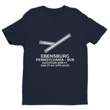 Load image into Gallery viewer, 9g8 ebensburg pa t shirt, Navy