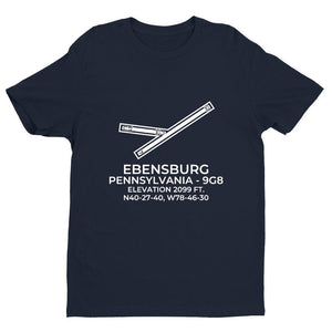 9g8 ebensburg pa t shirt, Navy