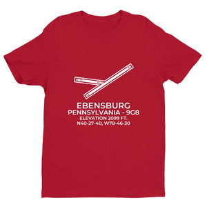 9g8 ebensburg pa t shirt, Red