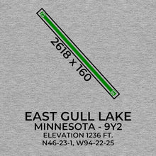 Load image into Gallery viewer, 9Y2 facility map in EAST GULL LAKE; MINNESOTA