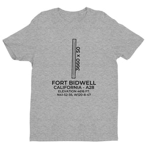 A28 facility map in FORT BIDWELL; CALIFORNIA