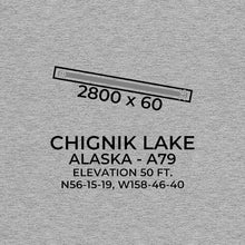 Load image into Gallery viewer, A79 facility map in CHIGNIK LAKE; ALASKA