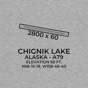 A79 facility map in CHIGNIK LAKE; ALASKA