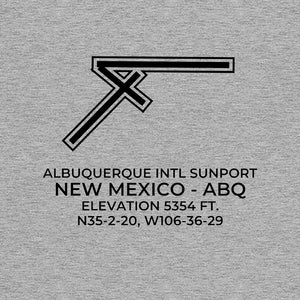 ABQ facility map in ALBUQUERQUE; NEW MEXICO