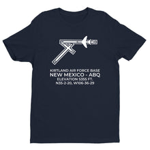 Load image into Gallery viewer, ALBUQUERQUE INTL SUNPORT in ALBUQUERQUE; NEW MEXICO (ABQ; KABQ) T-Shirt
