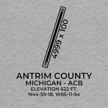 Load image into Gallery viewer, acb bellaire mi t shirt, Gray