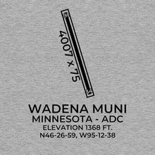 Load image into Gallery viewer, adc wadena mn t shirt, Gray