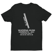 Load image into Gallery viewer, adc wadena mn t shirt, Black