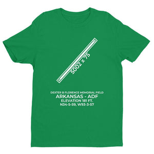 adf arkadelphia ar t shirt, Green