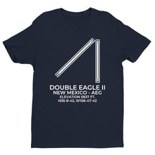 Load image into Gallery viewer, aeg albuquerque nm t shirt, Navy