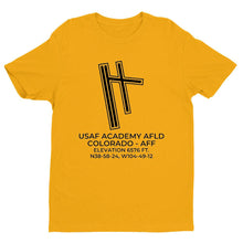 Load image into Gallery viewer, aff colorado springs co t shirt, Yellow