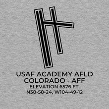 Load image into Gallery viewer, aff colorado springs co t shirt, Gray