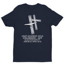Load image into Gallery viewer, USAF ACADEMY AFLD in COLORADO SPRINGS; COLORADO (AFF; KAFF) T-Shirt