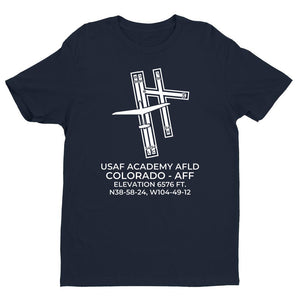 USAF ACADEMY AFLD in COLORADO SPRINGS; COLORADO (AFF; KAFF) T-Shirt