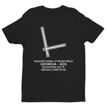 Load image into Gallery viewer, ags augusta ga t shirt, Black