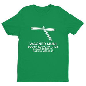 agz wagner sd t shirt, Green